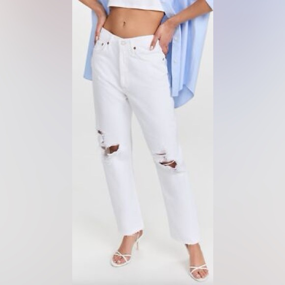 AGOLDE 90s Mid Rise Loose Jeans - Vanish - Picture 9 of 9